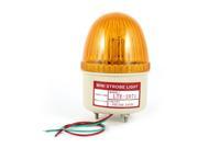 Unique Bargains Industrial LTE 2071 DC 24V Flashing Signal Indicating Warning Lamp Light Yellow