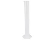 31cm High 250ml Chemistry Liquid Volumes Measuing Clear White Graduated Cylinder