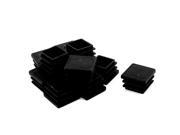 11pcs Rubber Feet Protector Pad 20x20mm Black for Lathe Machine Furniture