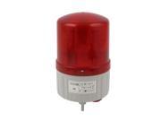 Unique Bargains Industrial DC 24V Flash Emergency Rotary Warning Lamp Light Red