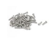 M3x12mm 304 Stainless Steel Hex Socket Countersunk Round Head Screw Bolts 50PCS