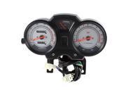0 140km h Motorcycle Dual Odometer Tachometer Speedometer Assembly for GZ125