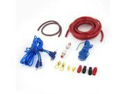 Car Auto Cables Amplifier RCA Speaker Wiring Cable Ground Wire Kit Set