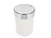 Portable Cylinder Shaped Ashtray for Car with Blue Light White