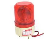 Unique Bargains AC 110V Industrial Alarm System Rotating Warning Light Lamp Red