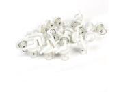 Unique Bargains 25 x White Clear Discerptible Engine Oil Strainer Filter Air Relief Valve