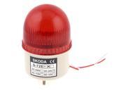 Unique Bargains DC24V Factory Industrial Red Indicating Signal Rotatable Flash Warning Light