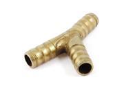Unique Bargains 10.3mm x 7.8mm Tube Y Shaped 3 Way Cars Fuel Air Hose Joiner Adapter