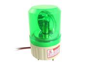 AC 220V Buzzer Sound Rotating Industrial Signal Warning Lamp Green