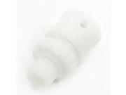 Nonskid Handle 15mm Male Thread Dia White Air Compressor Oil Plug