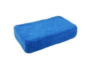 Durable Practical Car Window Door Wash Sponge Cleaning Pad Blue