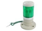 Industrial Safety Green Signal Tower Indicator Lamp Stack Light w Wire 220V AC