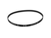 Unique Bargains T5x590 118 Teeth 5mm Pitch Rubber Cogged Industrial Timing Belt Black 590mm
