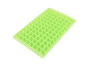 Unique Bargains Kitchen Refrigerator 96 Slots Green Plastic Chocolate Maker Ice Cube Mold Mould