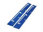 Blue Metal Truck Car Windscreen Wiper Aid Mate Flap Pair