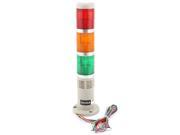 Red Green Yellow Industrial Sound Signal Tower Indicator Warning Light DC 24V