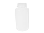 Unique Bargains 250ml Polyethylene White Covered Flat Bottom Centrifuge Bottle