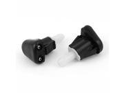 Unique Bargains 2pcs Double Hole Water Sprayer Car Front Windshield Washer Nozzle for Volkswagen
