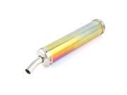 Unique Bargains Motorbike Replacing Part Exhaust Pipe Muffler Silencer Colorful 60mm Dia