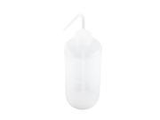 Unique Bargains Laboratory Bent Tip Plastic Cylindrical Wash Spray Squeeze Bottle 500mL