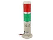 Red Green LED Flash Indusrty Tower Signal Indicator Light AC 220V