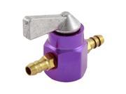 Unique Bargains 4mm Dia Purple Fuel Gas Petcock Valve Switch for Motorcycle