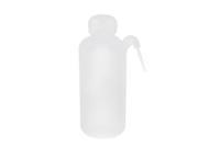 Screw On Tip Plastic Cylindrical Tattoo Washing Lab Squeeze Wash Bottle 500ml