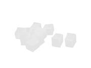 10 Pcs Clear Plastic Anti Dust Cover Cap Protector for USB3.0 B Male Port