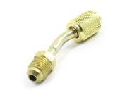 Unique Bargains Air Conditioner Pipe Male Female Threaded Connect Adapter Fitting 15 32 x25 64