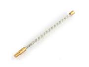 6 Long White Nylon Brush Cleaning Tool 6mm Thread Connector for Refrigerator