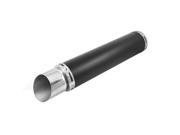 Unique Bargains 2.0 Inlet Dia Black Exhaust Pipe Muffler Silencer for Motorcycle