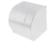 Unique Bargains Stainless Steel Toilet Paper Roll Tissue Container Holder