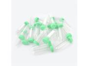 50ml 1.7oz Centrifuge Tubes Plastic Sample Vials Holder w Caps x 25