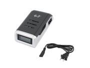 AC 100 240V US Plug LCD Display 4 x AAA AA Portable Rechargeable Battery Charger