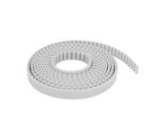 2m Length 10mm Width 5mm Pitch White PU Synchro Machine Industrial Timing Belt