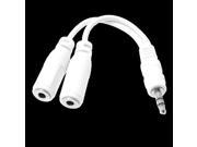 3.5mm Audio Headphone Splitter Adapter Cable for MP3 4