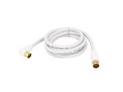 Unique Bargains 1.5M 5Ft TV Audio Video AV RF PAL Male to Male Lead Aerial Coaxial Cable Cord