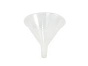 Unique Bargains School Lab Clear White Conical Liquid Channel Filter Funnel 4.7 Diameter