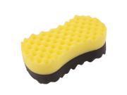 Durable Practical Water Absorbent Car Wash Sponge Bone Shaped Yellow Gray