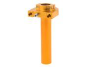 Unique Bargains Repair Parts Gold Tone Metal Engine Speed Throttle Handlebar Grip for Autocycle