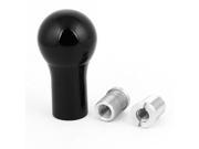 Unique Bargains Car Cylinder Shape Manual Gear Stick Shift Knob Protector Black 9cm Long