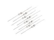 3mm x 10mm High Voltage Axial Glass Tube Fuses Holder 1A 250V 10 Pcs