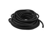 Unique Bargains 15M 50Ft 10mm Black PVC Flexible Corrugated Tubing Hose Cable Sprial Pipe