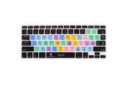 Unique Bargains Silicone AI Shortcut Key Printed Protective Keyboard Cover for 13 Inch Laptop