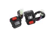 Unique Bargains Motorbike Handlebar Horn Turn Signal Headlight Switch Controller Pair for Yamaha