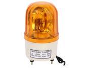 Unique Bargains AC 24V 10W LED Industrial Safety Rotary Lamp Strobe Signal Warning Light Yellow