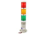 DC 24V 5W Red Yellow Green LED Industrial Warning Tower Lamp Stack Signal Light