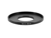 Unique Bargains 30mm 58mm 30mm to 58mm Black Step Up Ring Adapter for Camera