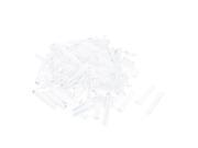 100pcs Round Shaped Cap Lid Attached 15ml Test Centrifuge Tubes