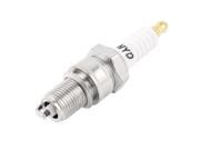 Unique Bargains 14mm Thread Diameter Metal Ceramic Spark Plug for Motorcycle